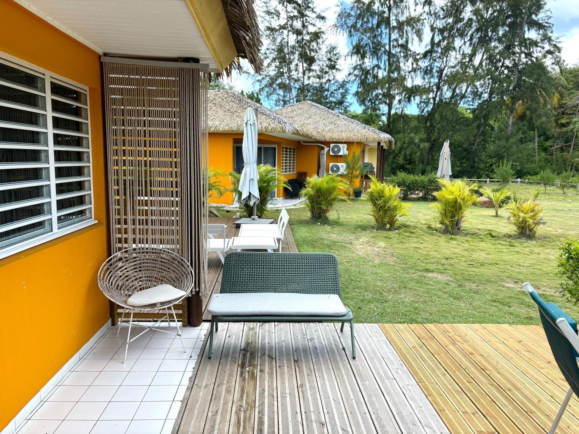 Bungalow La Kawannaise - Piscine, Terrasse, Plage Grand-Bourg (Marie Galante) Exterior foto